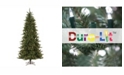 Vickerman 7.5' Camdon Fir Slim Artificial Christmas Tree with 700 Clear Lights
